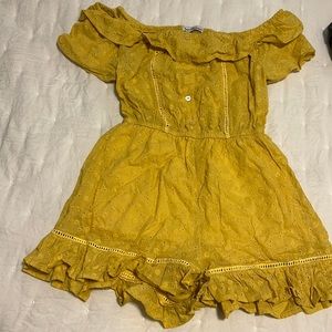 Dainty Hooligan off the shoulder romper